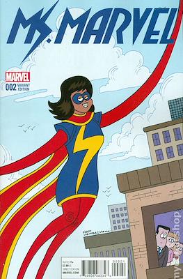 Ms. Marvel (Vol. 4 2015-... Variant Covers) #2
