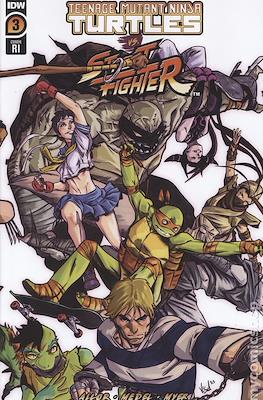 Teenage Mutant Ninja Turtles vs Street Fighter (Variant Covers) #3.02