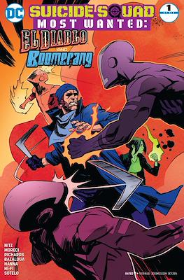 Suicide Squad Most Wanted: El Diablo and Boomerang / Killer Croc / Amanda Waller (2016-Variant Cover)