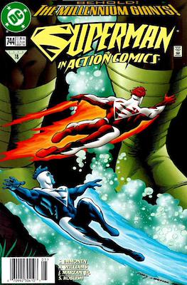 Action Comics Vol. 1 (1938-2011; 2016-) (Comic Book) #744