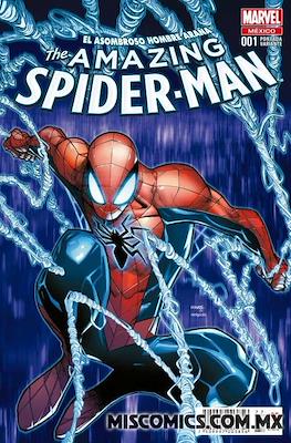 The Amazing Spider-Man (2016-2019 Portada variante) (Grapa) #1.1