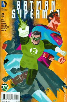 Batman / Superman (2013-2016 Variant Cover) #24