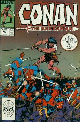 Conan The Barbarian (1970-1993) #207