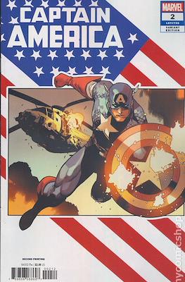 Captain America Vol. 9 (2018- Variant Cover) #2.2