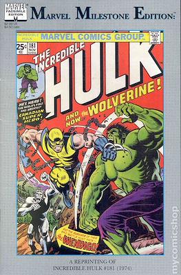 Marvel Milestone Edition: The Incredible Hulk #181