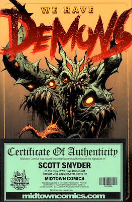 We Have Demons (Variant Covers) #1.5