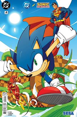 DC x Sonic the Hedgehog (Variant Covers) #4