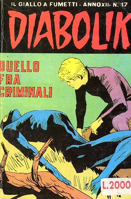 Diabolik Anno XII #17