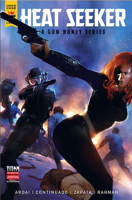 Hard Case Crime Heat Seeker A Gun Honey Series (Variant Cover)