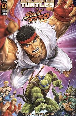 Teenage Mutant Ninja Turtles vs Street Fighter (Variant Covers) #4