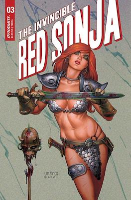 The Invincible Red Sonja (Variant Cover) #3.2