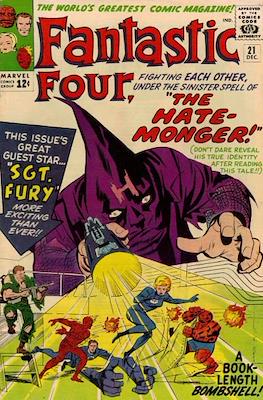 Fantastic Four Vol. 1 (1961-1996) (saddle-stitched) #21
