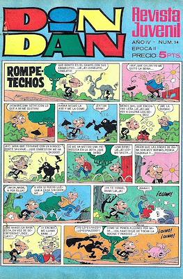 Din Dan 2ª época (1968-1975) (Grapa) #34