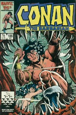Conan The Barbarian (1970-1993) #186