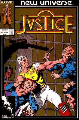 Justice. New Universe (1986) #8