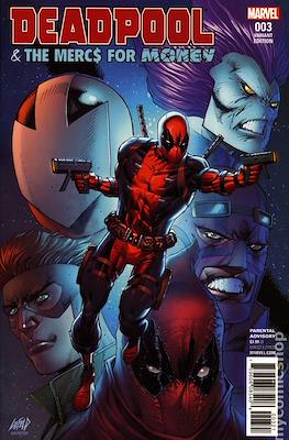 Deadpool & the Mercs for Money (2016-2017 Variant Cover) #3