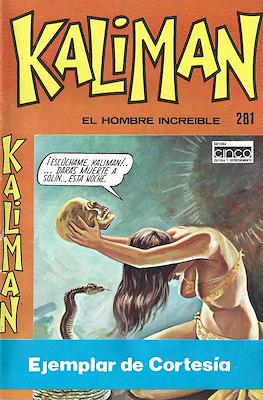 Kaliman el hombre increíble #281