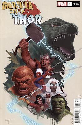 Godzilla vs Thor (Variant Cover) #1.6