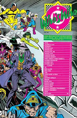 Who's Who: The Definitive Directory of the DC Universe #11