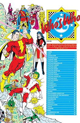 Who's Who: The Definitive Directory of the DC Universe #4