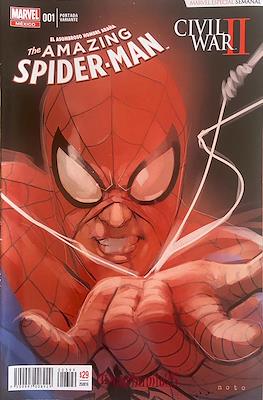 Civil War II: Amazing Spider-Man (Portadas variantes)