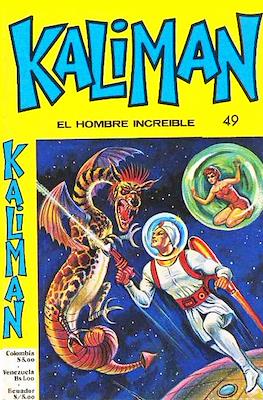 Kaliman el hombre increíble #49