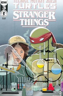 Teenage Mutant Ninja Turtles x Stranger Things (Variant Cover) #3.1