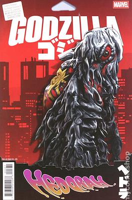 Godzilla Destroys the Marvel Universe (Variant Cover) #3.1