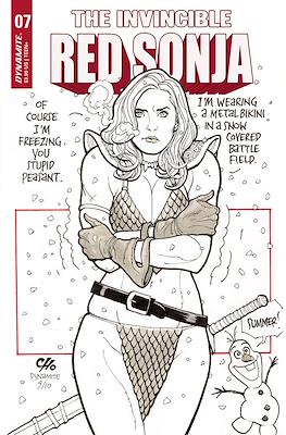 The Invincible Red Sonja (Variant Cover) #7.1