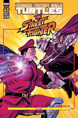 Teenage Mutant Ninja Turtles vs Street Fighter (Variant Covers) #5.01
