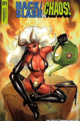 Hack/Slash vs Chaos (Variant Cover) #1.5