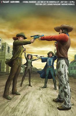 Eternal Warriors: Last Ride Of The Immortals (Variant Cover) #1.2