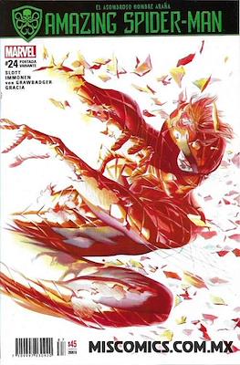 The Amazing Spider-Man (2016-2019 Portada variante) #24