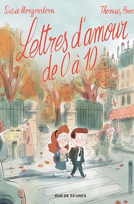 Lettres d'amour de 0 à 10