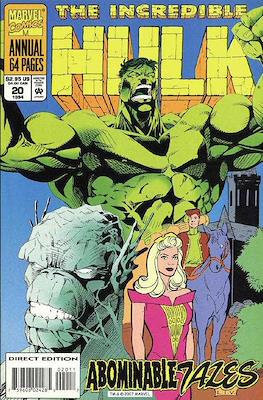The Incredible Hulk Annual #20