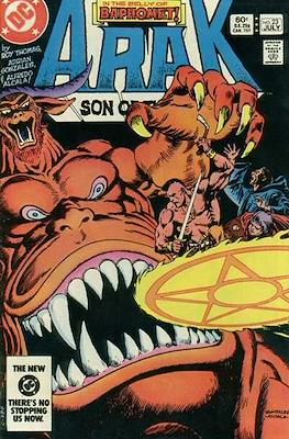 Arak, Son of Thunder (1981-1985) (Comic Book) #23