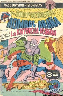 El Sorprendente Hombre Araña / El Hombre Araña Presenta / Arañita (Grapa) #61