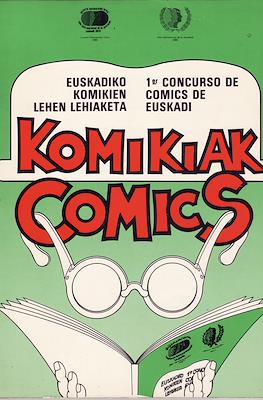 Euskadiko komikien lehen lehiaketa Komikiak/1er concurso de Euskadi comics #1