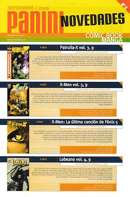 Panini Novedades: Cómic Book Manga #4