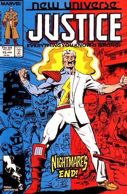 Justice. New Universe (1986) (Comic Book) #15