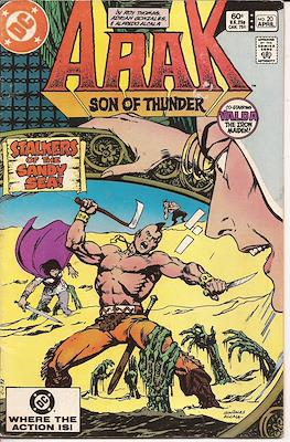 Arak: Son of Thunder (1981-1985) (Comic Book) #20