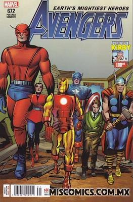 The Avengers (2017- 2018 Portadas variantes) #672.2