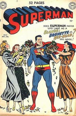 Superman Vol. 1 / Adventures of Superman Vol. 1 (1939-2011) #61