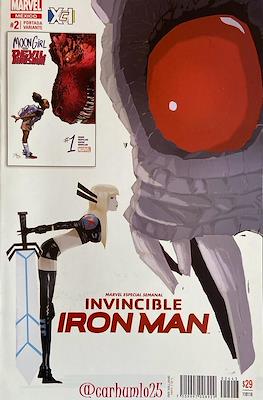 Invincible Iron Man (2017-2018 Portada variante) (Grapa) #2