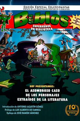 Biblos. Superhéroe de biblioteca