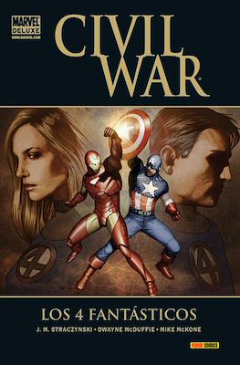 Los 4 Fantásticos. Civil War. Marvel Deluxe