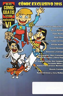 Cómic exclusivo especial editoriales. Día del Cómic Gratis Español 2015