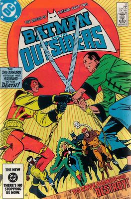 Batman and the Outsiders Vol. 1 (1983-1986) / Adventures of the Outsiders (1986-1987) (Comic Book) #12