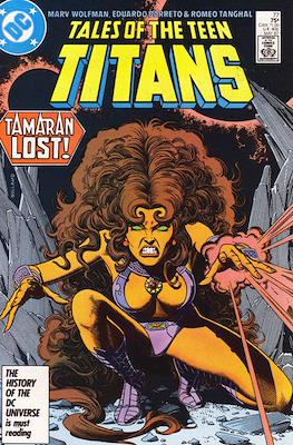 The New Teen Titans / Tales of the Teen Titans Vol. 1 (1980-1988) #77