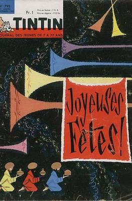 Tintin / Le journal Tintin #792